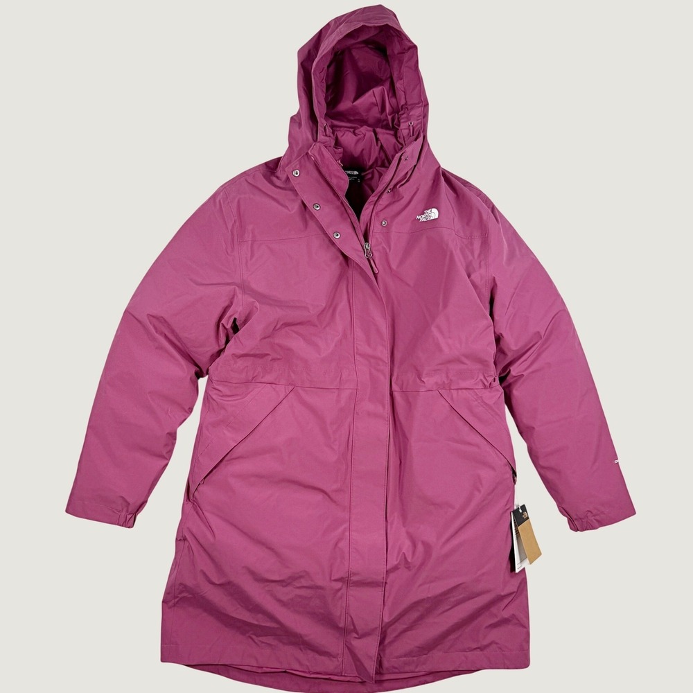 The North Face Sequoia Triclimate 3-In-1 Down Parka / Size S Women / Cyber Berry